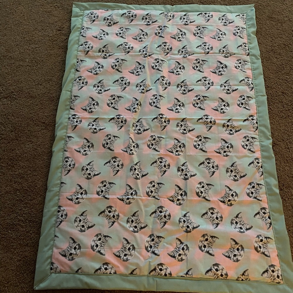 Handmade Baby/ child blanket Smoke free home New I have made all the blankets